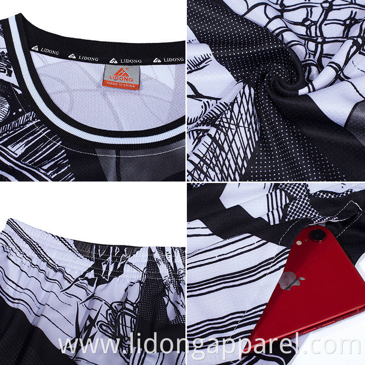 sublimation Printed Custom Jersey Uniforme Basketball Reversible With Low Price